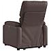 Poltrona Alzapersona Reclinabile Marrone in Similpelle - Foto miniatura 4