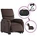Poltrona Alzapersona Reclinabile Marrone in Similpelle - Foto miniatura 5