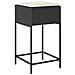 Set Bar da Giardino 3 pz con Cuscini in Polyrattan Nero - Foto miniatura 4