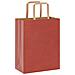 Sacchetti di Carta 250 pz con Manici Rossi 21x11x28 cm - Foto miniatura 3
