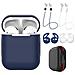 Set 6 Pezzi Custodia Protettiva Per Auricolari Compatibile Con Airpods, Silicone Multicolore, Antiscivolo E Antiurto Blue - Foto miniatura 1