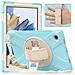 Custodia Per Samsung Galaxy Tab A8 10.5"" Con Tracolla Blu - Foto miniatura 1