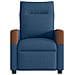 Poltrona Reclinabile Elettrica Blu in Tessuto - Foto miniatura 5