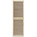 Porta per Armadio 4 pcs Naturale 140.5 x 2.1 x 49.5 cm - Foto miniatura 5