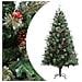 Lusso Casadino -  Albero Di Natale Con Pigne Verde 225 Cm In Pvc E Pe - Foto miniatura 2