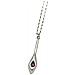 Collana Lunga Crystal Tear In Cristallo Sw Ametista Argento 10µ - Foto miniatura 2