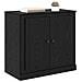 Credenza Rovere Nero 70 x 35,5 x 67,5 cm Legno multistrato - Foto miniatura 3