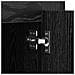Credenza Rovere Nero 70 x 35,5 x 67,5 cm Legno multistrato - Foto miniatura 9