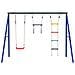 Set Gioco da Esterno con Altalena,Trapezio e Scala - Foto miniatura 3