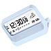 Sveglia Digitale Multifunzione Per Studenti Con Temperatura, Umidità E Timer (batterie Non Incluse) Blue - Foto miniatura 2