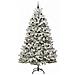 Albero di Natale artificiale con 300 LED Verde e Bianco 300 cm - Foto miniatura 3