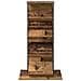 Scaffale per riviste Legno vecchio 68 x 40 x 123.5 cm - Foto miniatura 5
