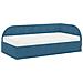 Struttura Letto Angolare con Materasso 2 pcs Blu Velluto - Foto miniatura 4