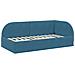 Struttura Letto Angolare con Materasso 2 pcs Blu Velluto - Foto miniatura 6