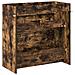 Mobiletto da Bagno Sotto Lavabo Rovere Fumo 78,5 x 37,5 x 81 cm - Foto miniatura 5
