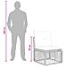 Set Divano da Giardino 14 pcs Grigio polyrattan - Foto miniatura 9