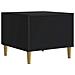 Tavolino da salotto Nero 50 x 49 x 40 cm Legno ingegnerizzato - Foto miniatura 5