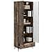Set di armadi 2 pcs Rovere Fumo Legno ingegnerizzato - Foto miniatura 2