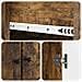 Set di armadi 2 pcs Rovere Fumo Legno ingegnerizzato - Foto miniatura 7