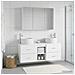 Set di mobili per il bagno 4 pcs Bianco - Foto miniatura 2