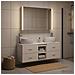 Set di mobili per il bagno 4 pcs Bianco - Foto miniatura 4