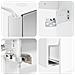 Set di mobili per il bagno 4 pcs Bianco - Foto miniatura 9