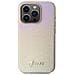 Guess Saffiano Iridescent Script Cover Per Iphone 14 Pro - Oro - Foto miniatura 5
