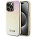 Guess Saffiano Iridescent Script Cover Per Iphone 14 Pro - Oro - Foto miniatura 6