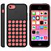 Custodia in silicone per iPhone 5c - Colore nero - Foto miniatura 5