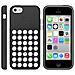 Custodia in silicone per iPhone 5c - Colore nero - Foto miniatura 6