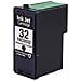 Cartuccia 32 Nera Compatibile Per Lexmark X5250 X8350 Z810 Z818 18c0032e Capacità 18ml - Foto miniatura 1