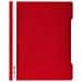 Clear View Folder Cartellina Aghi A4 Copertina Trasp. Nr. 1531 Rosso 50pz - Foto miniatura 1