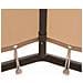 Gazebo Padiglione Tenda Tettoia 4x4 M In Acciaio Beige - Foto miniatura 4