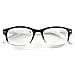 Occhiali Da Lettura Uomo Donna Unisex Neri + 3.00 Diottrie 31z-b1-blk - Foto miniatura 1