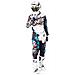 Pantaloni Motocross Oneal 2019 Element Villain Bianco (36 Vita = Eu 52, Nero) - Foto miniatura 4