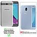 Custodia Compatibile Con Samsung Galaxy J3 2017 Us Version In Nero Carbone - Coperchio Protettiva Con Chiusura Magnetica, Funzione Stand E Tasca Per Le Carte - Foto miniatura 2