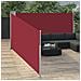 Tenda Da Sole Laterale Retrattile Rossa 140x1000 Cm - Foto miniatura 3