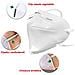 50 Pezzi Maschera Ffp2 4 Strati Maschere Kn95 Filtrazione 95% - Foto miniatura 4