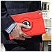 Custodia Ipad Mini 4 / Mini 5 2019 Supporto Regolabile 360° - Rosso - Foto miniatura 4