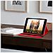 Custodia Ipad Mini 4 / Mini 5 2019 Supporto Regolabile 360° - Rosso - Foto miniatura 5