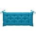 Cuscino per Panca Azzurro 120x (50+50) x7 cm in Tessuto Oxford - Foto miniatura 4