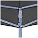 Tetto per Tendone per Feste 4,5x3 m Antracite 270 g / m² - Foto miniatura 4