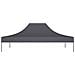 Tetto per Tendone per Feste 4,5x3 m Antracite 270 g / m² - Foto miniatura 5