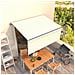 Tenda da Sole Retrattile Automatica con Parasole 3x2,5m Crema - Foto miniatura 2