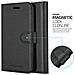 Custodia Compatibile Con Samsung Galaxy A90 5g In Nero Carbone - Coperchio Protettiva Con Chiusura Magnetica, Funzione Stand E Tasca Per Le Carte - Foto miniatura 6