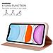 Custodia Compatibile Con Apple Iphone 11 In Classy Oro Rosa - Coperchio Protettiva Con Chiusura Magnetica, Funzione Stand E Tasca Per Le Carte - Foto miniatura 4