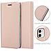 Custodia Compatibile Con Apple Iphone 11 In Classy Oro Rosa - Coperchio Protettiva Con Chiusura Magnetica, Funzione Stand E Tasca Per Le Carte - Foto miniatura 7