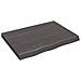 Ripiano Marrone Scuro 80x30x (2-6) cm Massello Rovere Trattato - Foto miniatura 1