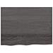 Ripiano Marrone Scuro 80x30x (2-6) cm Massello Rovere Trattato - Foto miniatura 2