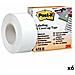 658r Nastro Adesivo 658r Bianco 25,4 Mm X 17,7 M (6 Unità) - Foto miniatura 1
